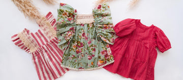 Handcrafted Cotton Baby & Toddler Girls' Dresses