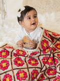  Kids Blanket – Reversible Handmade Embroidered Year-Round Use 0-7